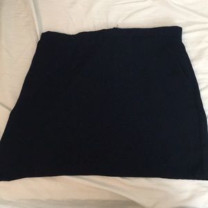 Forever 21 Navy Blue Mini Skirt